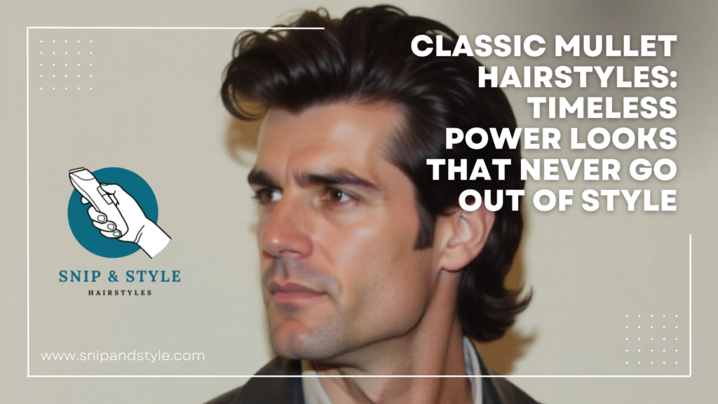 Classic Mullet Hairstyles: Timeless Power Looks That Never Go Out of Style