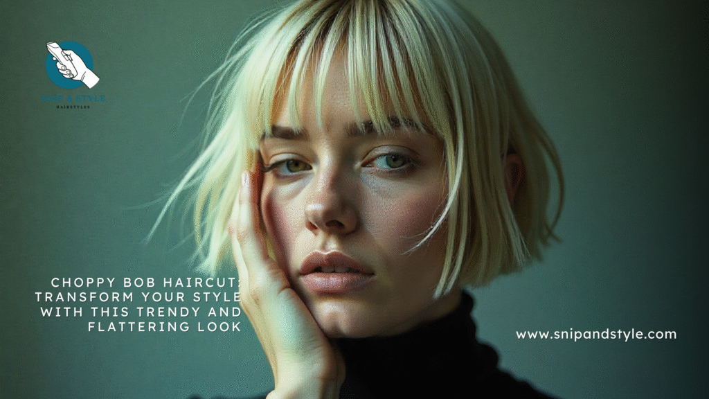 Choppy Bob Haircut: Transform Your Style with This Trendy and Flattering Look