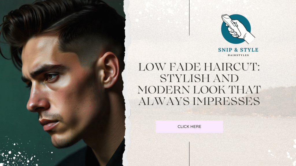 Low Fade Haircut: Stylish and Modern Look That Always Impresses