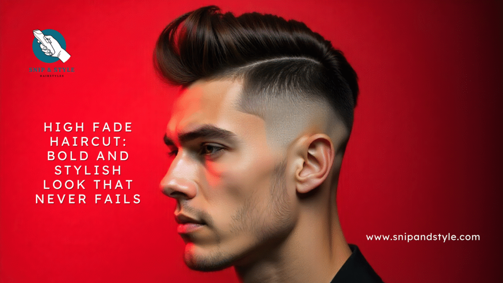 High Fade Haircut: Bold and Stylish Look That Never Fails