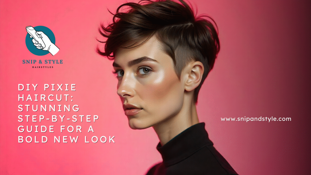 DIY Pixie Haircut: Stunning Step-by-Step Guide for a Bold New Look