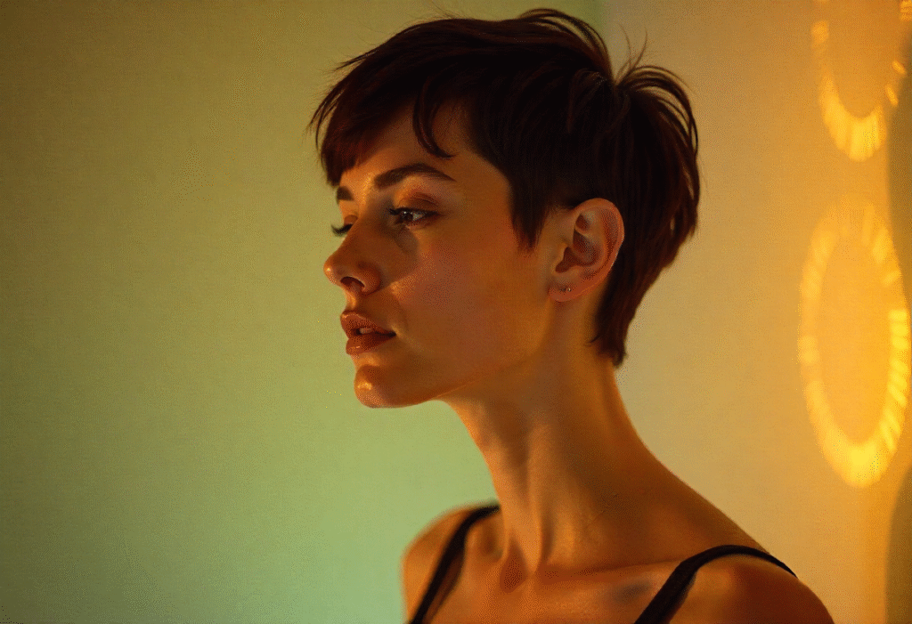 Short Pixie Haircut