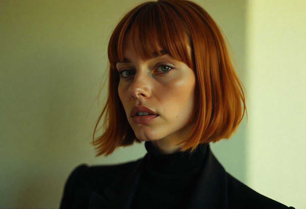 Angled Bob Haircut