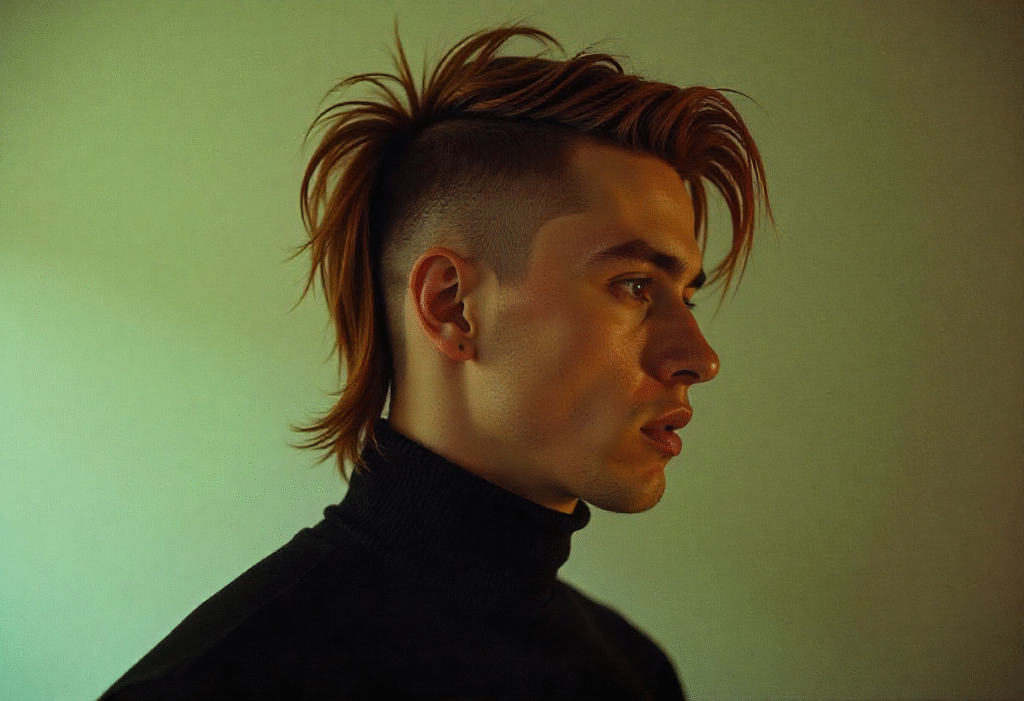 Undercut Mullet Haircut