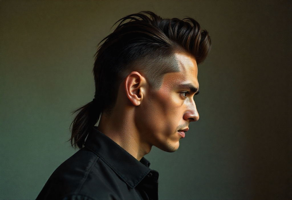 Undercut Mullet Haircut