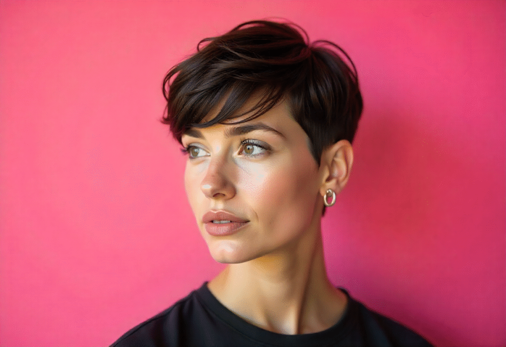 DIY Pixie Haircut