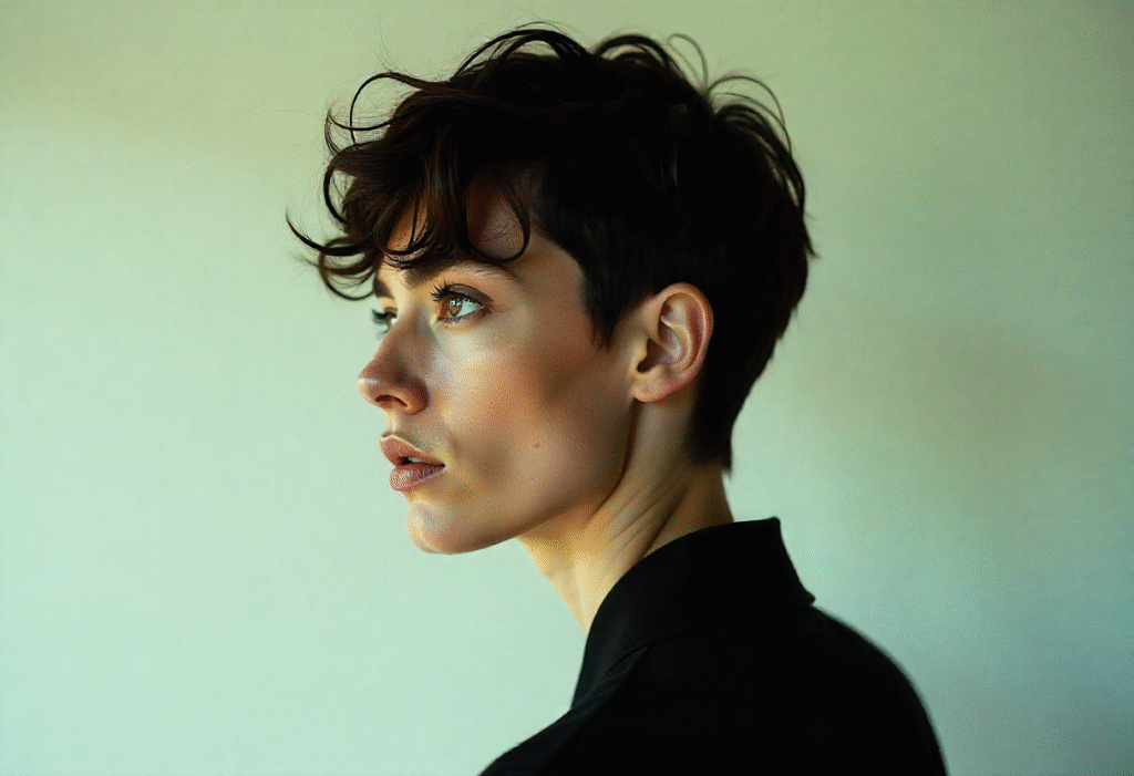 Choppy Pixie Haircut