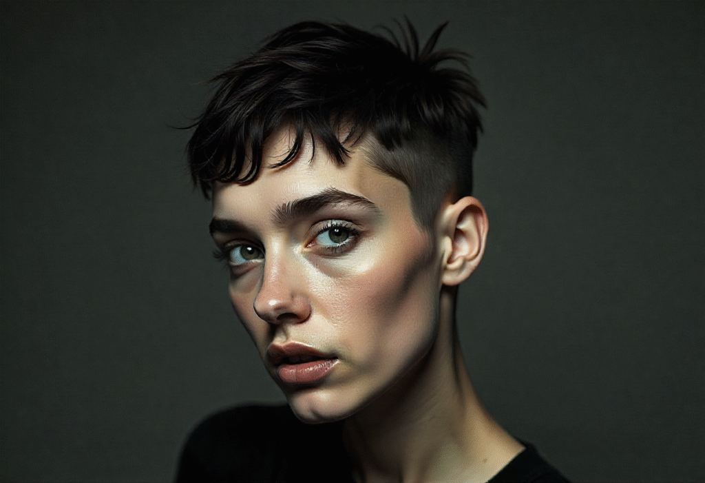 Choppy Pixie Haircut