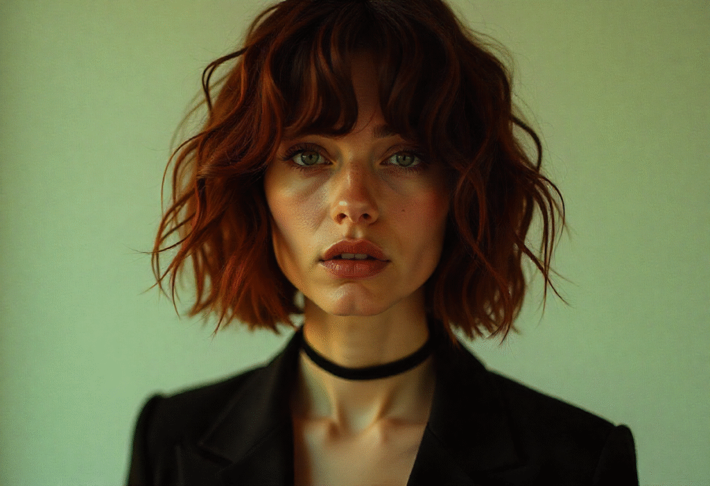 Asymmetrical Bob Haircut