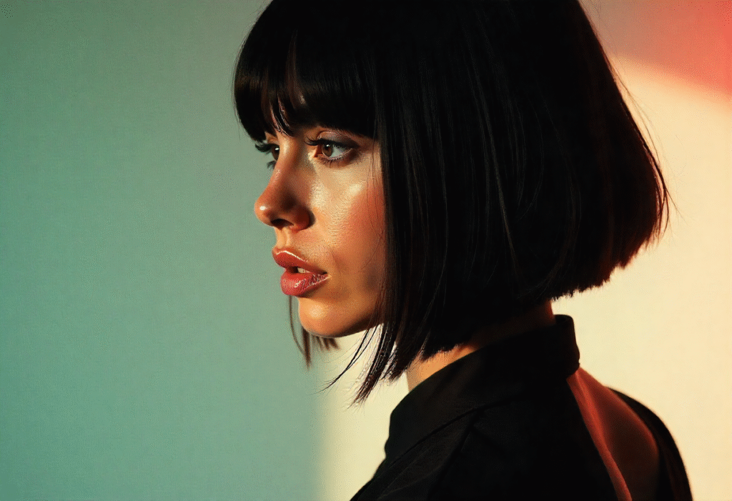 Asymmetrical Bob Haircut