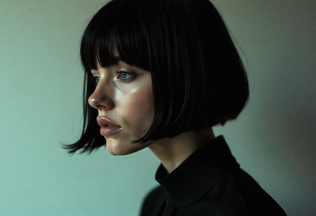 Asymmetrical Bob Haircut