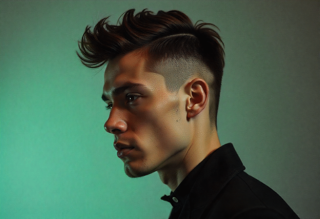 Fade Mullet Haircut