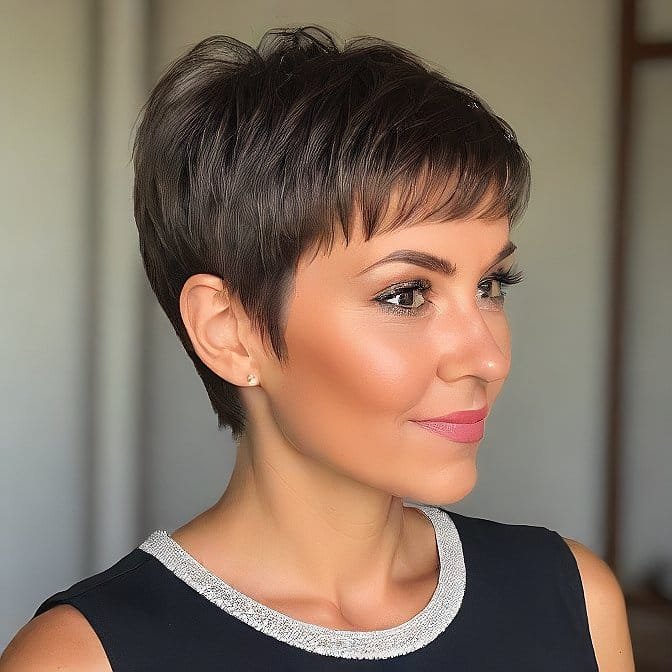 Mid Pixie Haircut