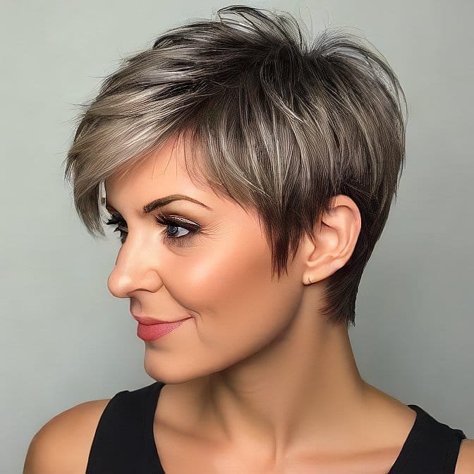 Choppy Pixie Haircut