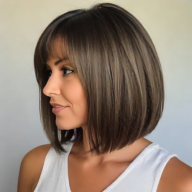 long bob haircut