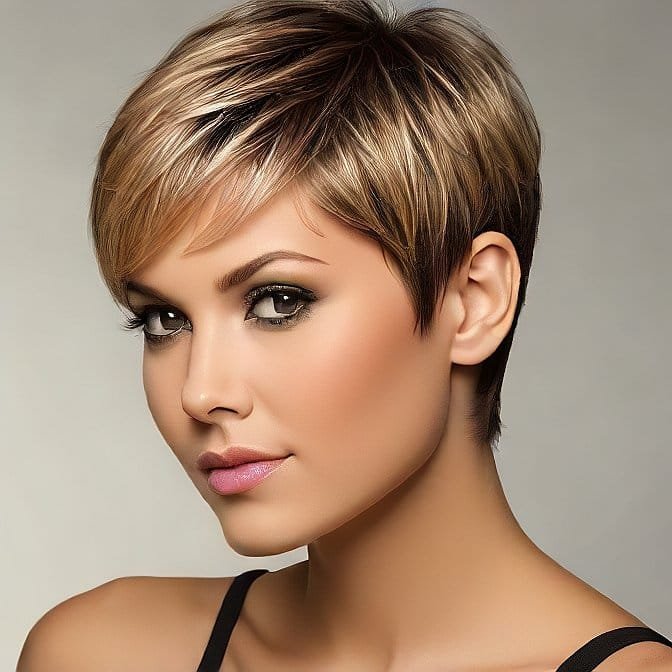 pixie haircut