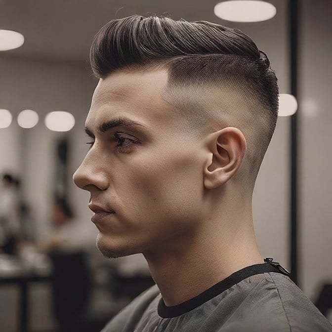 high fade haircut