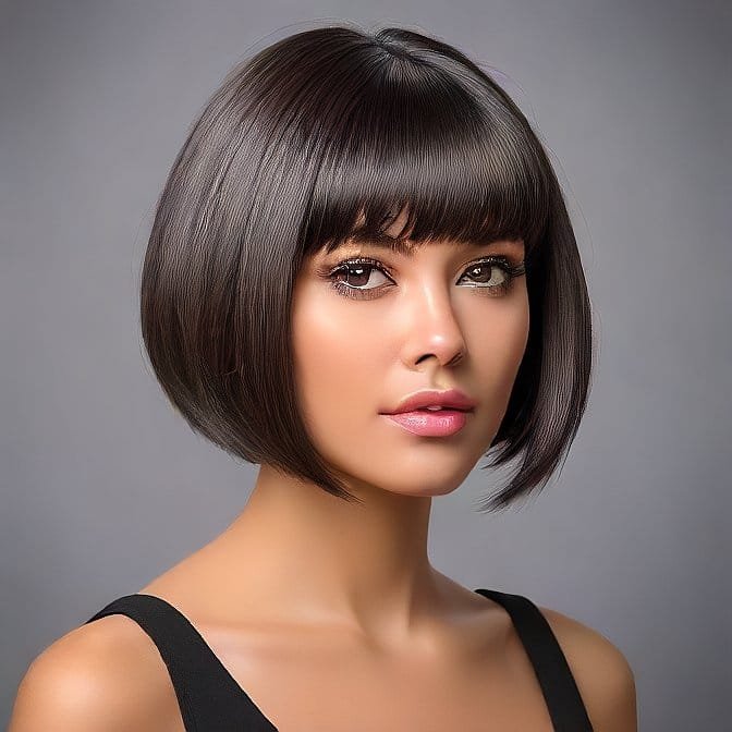 Asymmetrical Bob Haircut