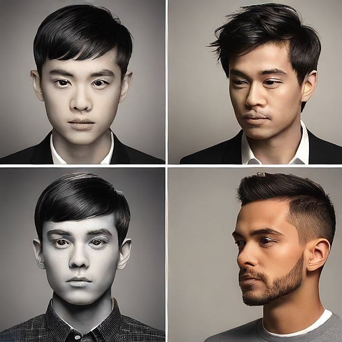 Edgar Haircut Evolution