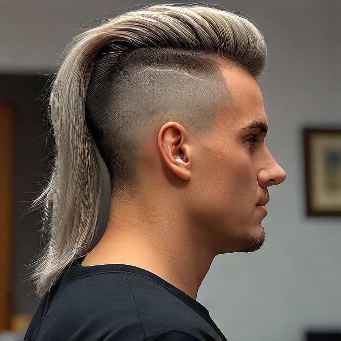 undercut mullet