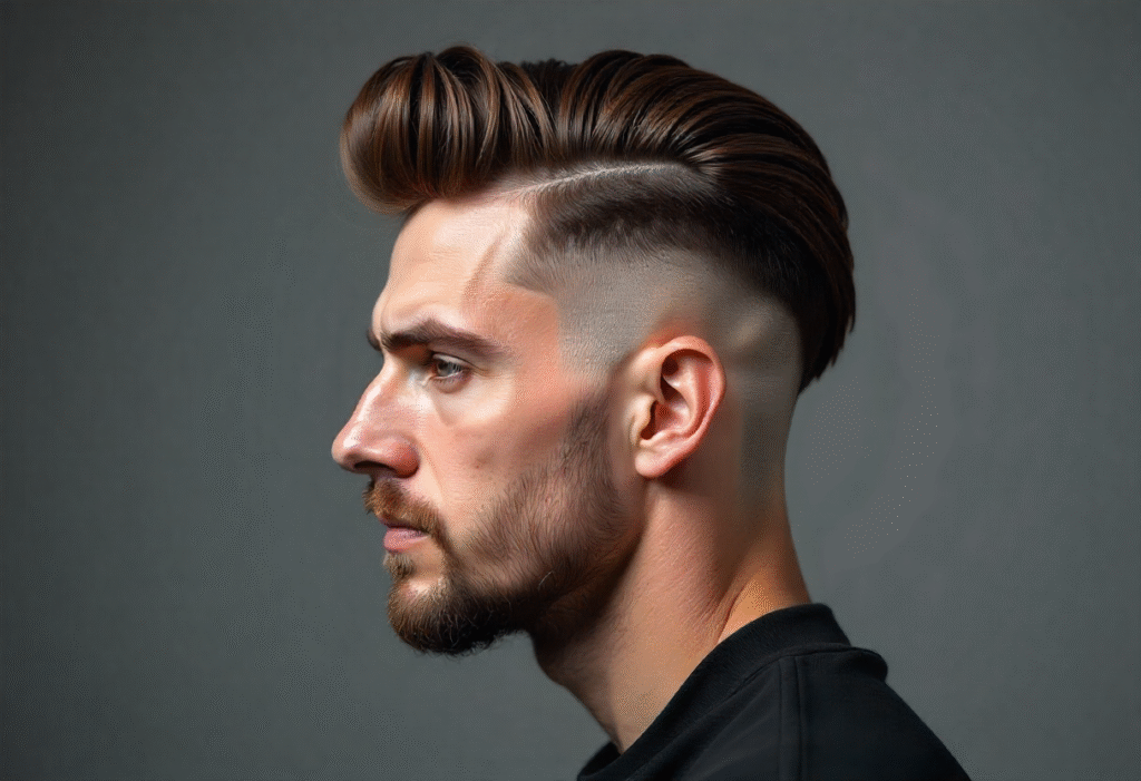 mullet fade
