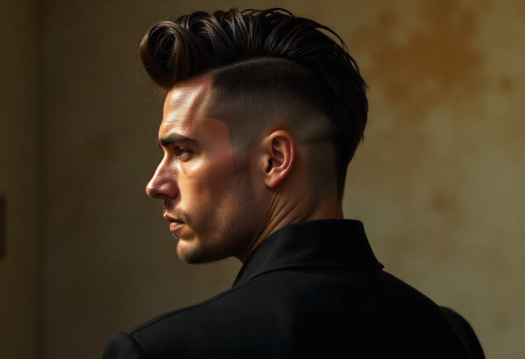 Pompadour Mullet 