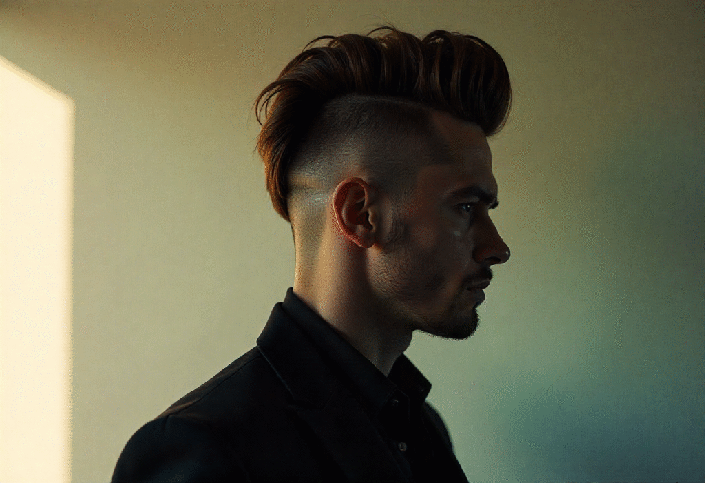 Pompadour Mullet 