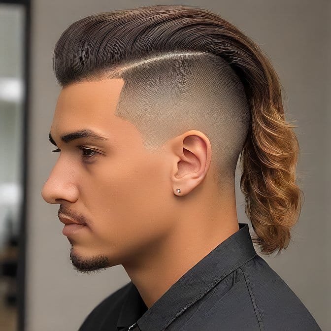 Low Fade Mullet