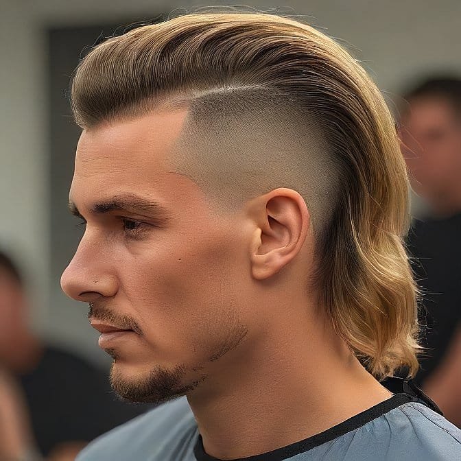 Mullet Fade Haircut
