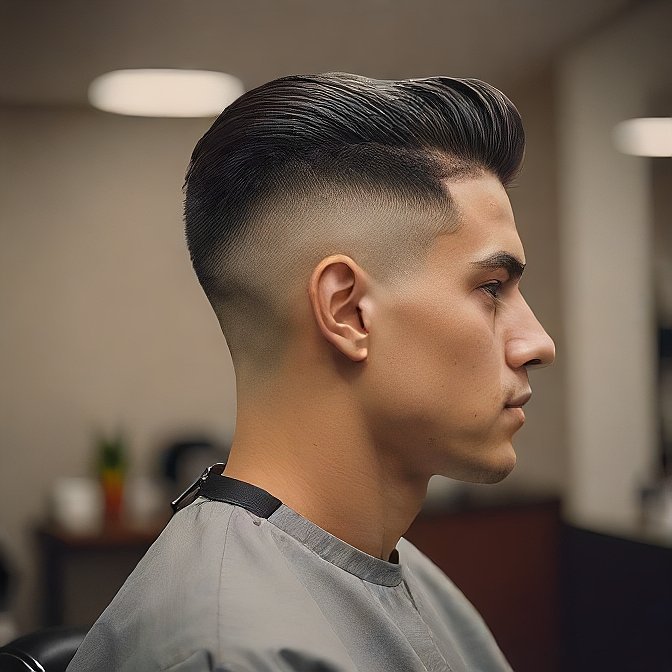 Mid Fade Haircut