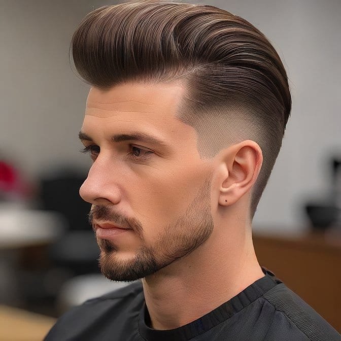 Quiff Mullet Haircut