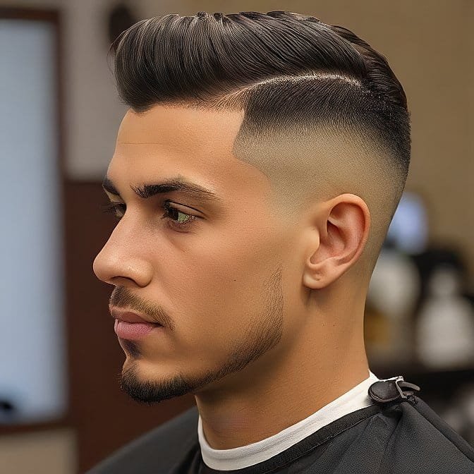 Mid Fade Haircut