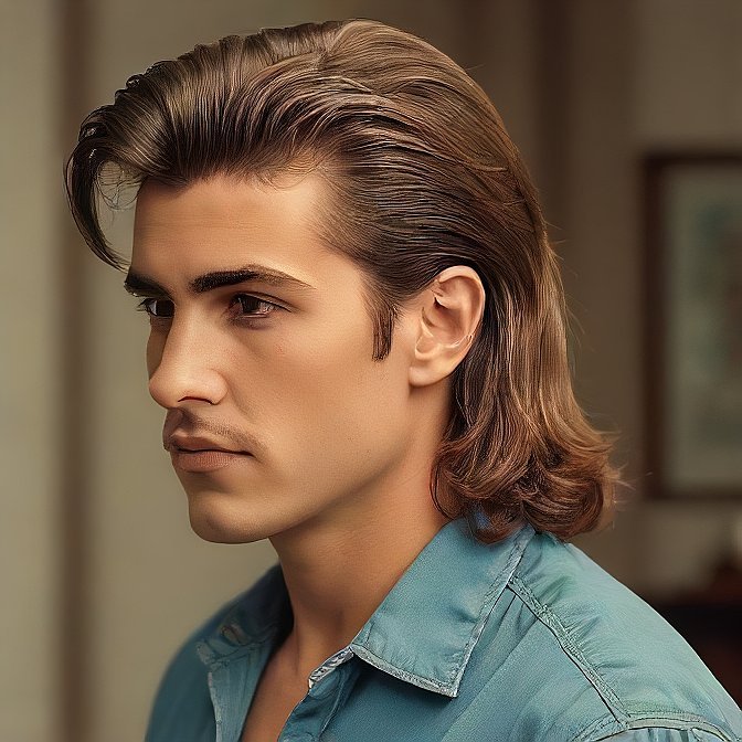  Vintage Mullet Haircut