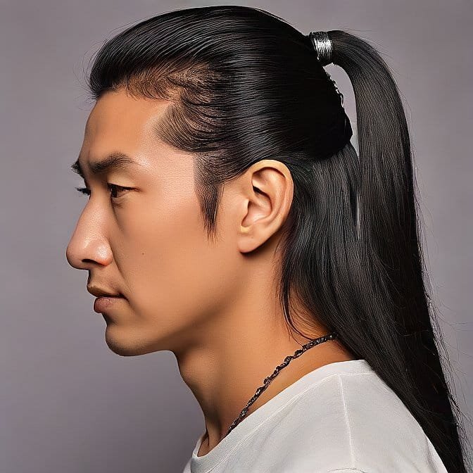 Asian-Inspired Mullet