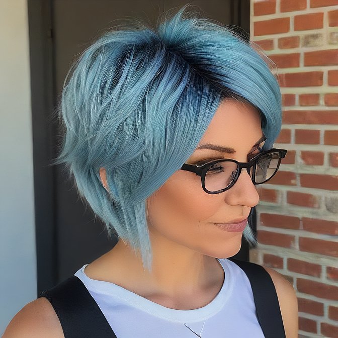 Two-Tone Pixie Styles