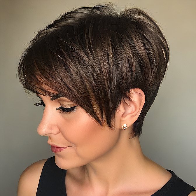Two-Tone Pixie Styles